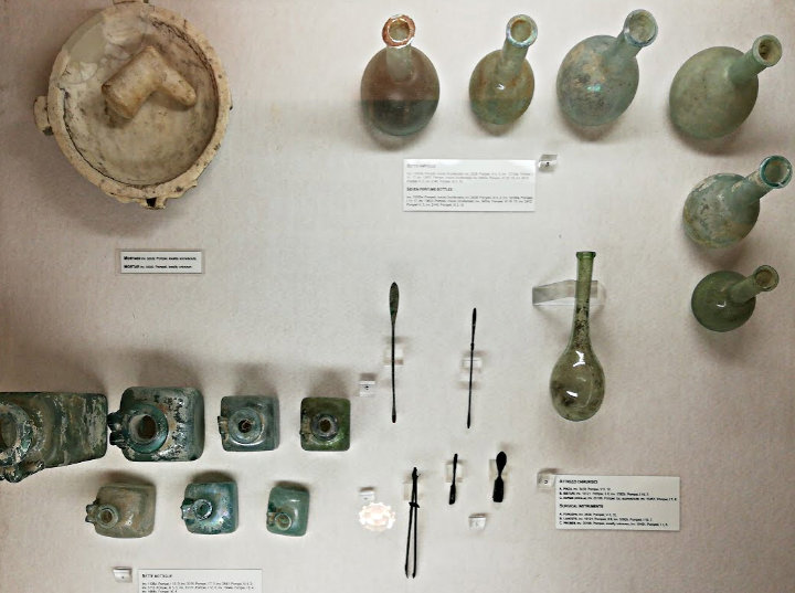 Surgical and medical tools found in Pompeii